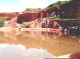 A bath at the top of Sigiriya rock.
